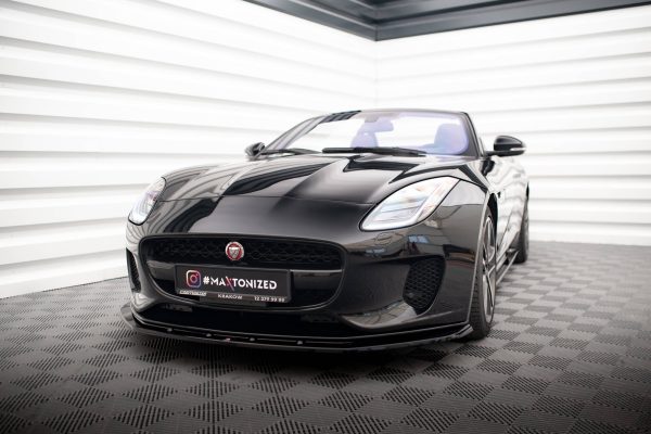 Jaguar F-type Mk1 (facelift) - Lâmina frontal V.1 | JA-F-TYPE-1F-FD1G | Produto Maxton Design distribuído por Unicartuning. Jaguar F-type Mk1 (facelift) - Lâmina frontal V.1 | JA-F-TYPE-1F-FD1G | Produto Maxton Design distribuído por Unicartuning.