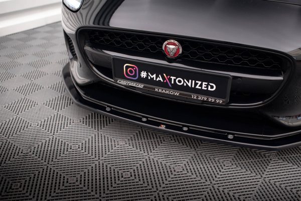 Jaguar F-type Mk1 (facelift) - Lâmina frontal V.1 | JA-F-TYPE-1F-FD1G | Produto Maxton Design distribuído por Unicartuning. Jaguar F-type Mk1 (facelift) - Lâmina frontal V.1 | JA-F-TYPE-1F-FD1G | Produto Maxton Design distribuído por Unicartuning.