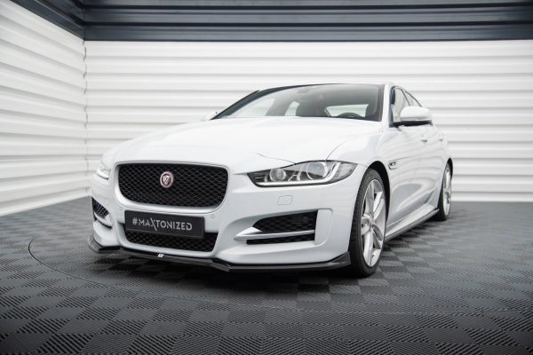 Jaguar Xe R-Sport X760 - Lâmina frontal V.1 | JA-XE-1-RSPORT-FD1G | Produto Maxton Design distribuído por Unicartuning. Jaguar Xe R-Sport X760 - Lâmina frontal V.1 | JA-XE-1-RSPORT-FD1G | Produto Maxton Design distribuído por Unicartuning.
