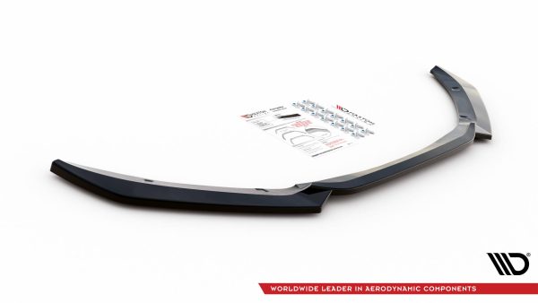 Jaguar Xf R-Sport Mk2 - Lâmina frontal V.1 | JA-XF-2-RSPORT-FD1G | Produto Maxton Design distribuído por Unicartuning.