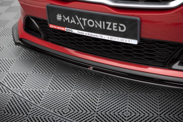 Kia Ceed GT / GT-line Mk3 / Proceed Mk1 - Lâmina frontal V.1 | KI-CE-3-PRO-GT-FD1G | Produto Maxton Design distribuído por Unicartuning.