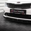 Kia Optima Mk4 (facelift) - Lâmina frontal V.1 | KI-OP-2F-FD1G+FD1RG | Produto Maxton Design distribuído por Unicartuning.