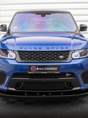 Land Rover Range Rover Sport Svr Mk2 - Lâmina frontal V.1 | LR-RR-SPORT-2-SVR-FD1G | Produto Maxton Design distribuído por Unicartuning. Land Rover Range Rover Sport Svr Mk2 - Lâmina frontal V.1 | LR-RR-SPORT-2-SVR-FD1G | Produto Maxton Design distribuído por Unicartuning.