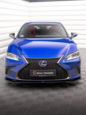 Lexus Es F Sport Mk7 - Lâmina frontal V.1 | LE-ES-7-FSPORT-FD1G | Produto Maxton Design distribuído por Unicartuning.