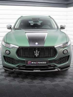 Maserati Levante Mk1 - Lâmina frontal V.1 | MS-LE-1-FD1G | Produto Maxton Design distribuído por Unicartuning. Maserati Levante Mk1 - Lâmina frontal V.1 | MS-LE-1-FD1G | Produto Maxton Design distribuído por Unicartuning.
