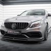 Mercedes-AMG C63 Sedan / Estate W205 (facelift) - Lâmina frontal V.1 | ME-C-205F-63-FD1G | Produto Maxton Design distribuído por Unicartuning.