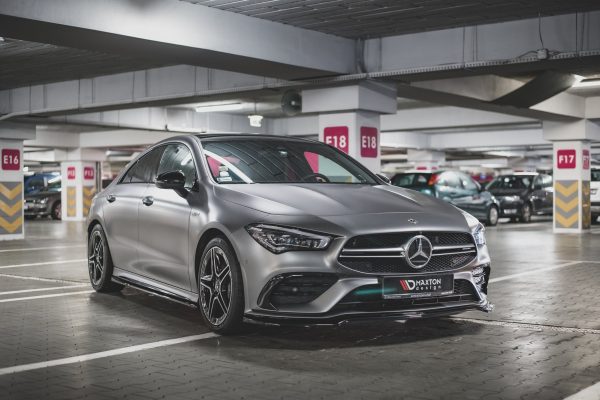 Mercedes-AMG CLA 35 Aero C118 - Lâmina frontal V.1 | ME-CLA-118-35AMG-FD1G | Produto Maxton Design distribuído por Unicartuning. Mercedes-AMG CLA 35 Aero C118 - Lâmina frontal V.1 | ME-CLA-118-35AMG-FD1G | Produto Maxton Design distribuído por Unicartuning.