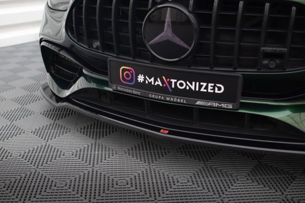 Mercedes-AMG E63 W213 (facelift) - Lâmina frontal V.1 | ME-E-213F-63-FD1G | Produto Maxton Design distribuído por Unicartuning.