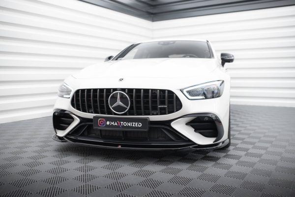 Mercedes-AMG GT 43 4 Door Coupé V8 Styling Package - Lâmina frontal V.1 | ME-GT-4D-43-V8-FD1G | Produto Maxton Design distribuído por Unicartuning.