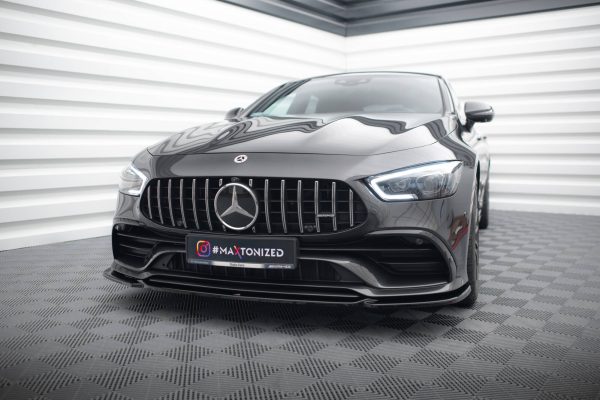 Mercedes-AMG GT 53 4-portas Coupé - Lâmina frontal V.1 | ME-GT-4D-53-FD1G | Produto Maxton Design distribuído por Unicartuning. Mercedes-AMG GT 53 4-portas Coupé - Lâmina frontal V.1 | ME-GT-4D-53-FD1G | Produto Maxton Design distribuído por Unicartuning.