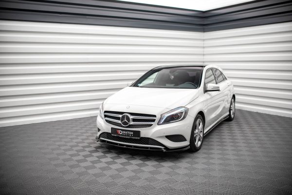 Mercedes-Benz Classe A W176 - Lâmina frontal V.1 | ME-A-176-FD1G | Produto Maxton Design distribuído por Unicartuning. Mercedes-Benz Classe A W176 - Lâmina frontal V.1 | ME-A-176-FD1G | Produto Maxton Design distribuído por Unicartuning.