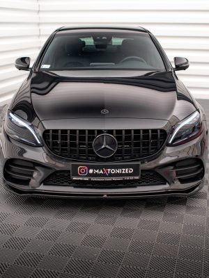 Mercedes-Benz C AMG Line Sedan / Coupé / Estate W205 / C205 / S205 (facelift) - Lâmina frontal V.1 | ME-C-205F-AMGLINE-C-FD1G | Produto Maxton Design distribuído por Unicartuning. Mercedes-Benz C AMG Line Sedan / Coupé / Estate W205 / C205 / S205 (facelift) - Lâmina frontal V.1 | ME-C-205F-AMGLINE-C-FD1G | Produto Maxton Design distribuído por Unicartuning.