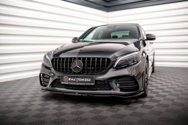 Mercedes-Benz C AMG Line Sedan / Coupé / Estate W205 / C205 / S205 (facelift) - Lâmina frontal V.1 | ME-C-205F-AMGLINE-C-FD1G | Produto Maxton Design distribuído por Unicartuning. Mercedes-Benz C AMG Line Sedan / Coupé / Estate W205 / C205 / S205 (facelift) - Lâmina frontal V.1 | ME-C-205F-AMGLINE-C-FD1G | Produto Maxton Design distribuído por Unicartuning.