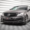 Mercedes-Benz C Coupé / Sedan / Estate AMG-line C204 / W204 (facelift) / S204 (facelift) - Lâmina frontal V.1 | ME-C-204F-AMGLINE-C-FD1G | Produto Maxton Design distribuído por Unicartuning.