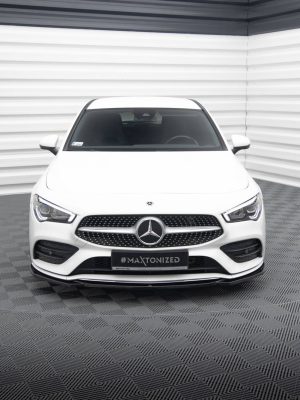 Mercedes-Benz CLA A35 AMG / AMG-line C118 - Lâmina frontal V.1 | ME-CLA-118-AMGLINE-FD1G | Produto Maxton Design distribuído por Unicartuning.