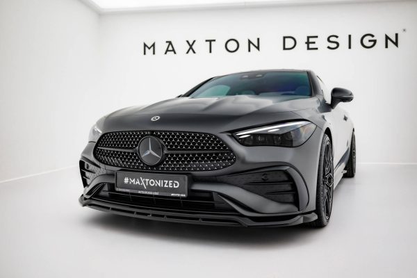 Mercedes-Benz CLE AMG-line C236 - Lâmina frontal V.1 | ME-CLE-236-AMGLINE-FD1G+FD1RG | Produto Maxton Design distribuído por Unicartuning. Mercedes-Benz CLE AMG-line C236 - Lâmina frontal V.1 | ME-CLE-236-AMGLINE-FD1G+FD1RG | Produto Maxton Design distribuído por Unicartuning.