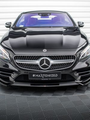 Mercedes-Benz S Coupé AMG-line C217 (facelift) - Lâmina frontal V.1 | ME-S-C217-AMGLINE-C-FD1G | Produto Maxton Design distribuído por Unicartuning. Mercedes-Benz S Coupé AMG-line C217 (facelift) - Lâmina frontal V.1 | ME-S-C217-AMGLINE-C-FD1G | Produto Maxton Design distribuído por Unicartuning.