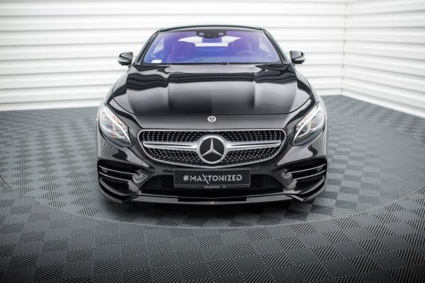 Mercedes-Benz S Coupé AMG-line C217 (facelift) - Lâmina frontal V.1 | ME-S-C217-AMGLINE-C-FD1G | Produto Maxton Design distribuído por Unicartuning. Mercedes-Benz S Coupé AMG-line C217 (facelift) - Lâmina frontal V.1 | ME-S-C217-AMGLINE-C-FD1G | Produto Maxton Design distribuído por Unicartuning.