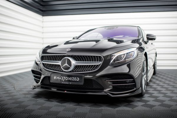 Mercedes-Benz S Coupé AMG-line C217 (facelift) - Lâmina frontal V.1 | ME-S-C217-AMGLINE-C-FD1G | Produto Maxton Design distribuído por Unicartuning. Mercedes-Benz S Coupé AMG-line C217 (facelift) - Lâmina frontal V.1 | ME-S-C217-AMGLINE-C-FD1G | Produto Maxton Design distribuído por Unicartuning.
