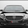 Mercedes-Benz S W222 - Lâmina frontal V.1 | ME-S-222-FD1G | Produto Maxton Design distribuído por Unicartuning.