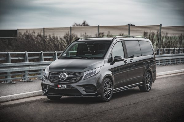 Mercedes-Benz V-class AMG-line W447 - Lâmina frontal V.1 | ME-V-447F-AMGLINE-FD1G | Produto Maxton Design distribuído por Unicartuning. Mercedes-Benz V-class AMG-line W447 - Lâmina frontal V.1 | ME-V-447F-AMGLINE-FD1G | Produto Maxton Design distribuído por Unicartuning.
