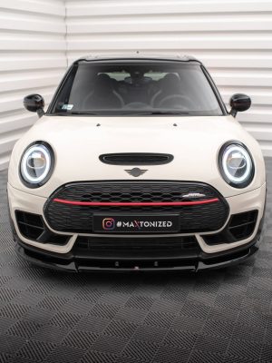Mini Cooper Clubman John Cooper Works F54 (facelift) - Lâmina frontal V.1 | MC-CM-2F-JCW-FD1G | Produto Maxton Design distribuído por Unicartuning. Mini Cooper Clubman John Cooper Works F54 (facelift) - Lâmina frontal V.1 | MC-CM-2F-JCW-FD1G | Produto Maxton Design distribuído por Unicartuning.