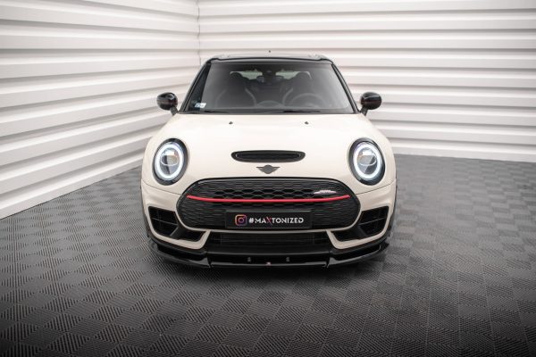 Mini Cooper Clubman John Cooper Works F54 (facelift) - Lâmina frontal V.1 | MC-CM-2F-JCW-FD1G | Produto Maxton Design distribuído por Unicartuning. Mini Cooper Clubman John Cooper Works F54 (facelift) - Lâmina frontal V.1 | MC-CM-2F-JCW-FD1G | Produto Maxton Design distribuído por Unicartuning.