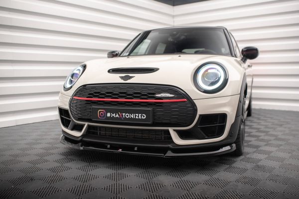 Mini Cooper Clubman John Cooper Works F54 (facelift) - Lâmina frontal V.1 | MC-CM-2F-JCW-FD1G | Produto Maxton Design distribuído por Unicartuning. Mini Cooper Clubman John Cooper Works F54 (facelift) - Lâmina frontal V.1 | MC-CM-2F-JCW-FD1G | Produto Maxton Design distribuído por Unicartuning.