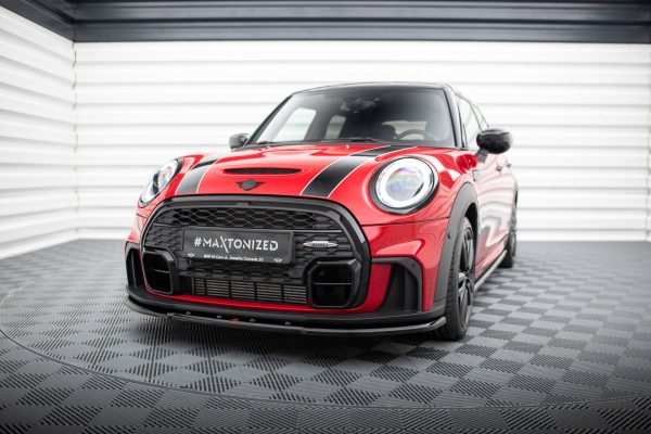 Mini Cooper S John Cooper Works F56 (facelift) - Lâmina frontal V.1 | MC-3F-56-JCW-5D-FD1G | Produto Maxton Design distribuído por Unicartuning. Mini Cooper S John Cooper Works F56 (facelift) - Lâmina frontal V.1 | MC-3F-56-JCW-5D-FD1G | Produto Maxton Design distribuído por Unicartuning.