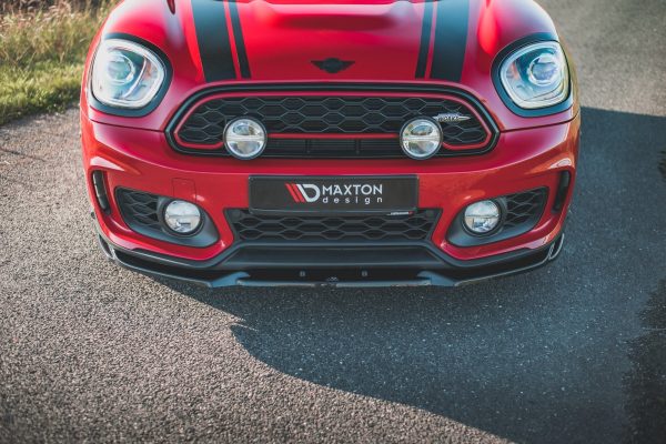 Mini Countryman Mk2 F60 JCW - Lâmina frontal V.1 | MC-CO-2-JCW-FD1G | Produto Maxton Design distribuído por Unicartuning. Mini Countryman Mk2 F60 JCW - Lâmina frontal V.1 | MC-CO-2-JCW-FD1G | Produto Maxton Design distribuído por Unicartuning.
