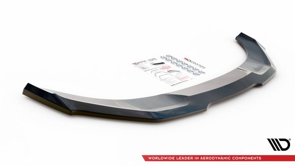 Nissan 370z Nismo (facelift) - Lâmina frontal V.1 | NI-370Z-NISMO-FD1G | Produto Maxton Design distribuído por Unicartuning.