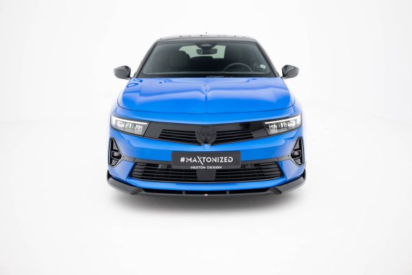 Opel Astra L (mk6) - Lâmina frontal V.1 | OP-AS-L-ST-FD1G | Produto Maxton Design distribuído por Unicartuning.
