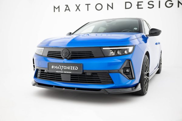 Opel Astra L (mk6) - Lâmina frontal V.1 | OP-AS-L-ST-FD1G | Produto Maxton Design distribuído por Unicartuning.