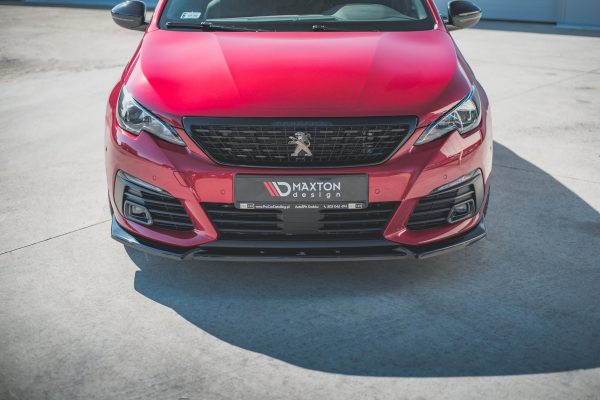 Peugeot 308 GT Mk2 (facelift) - Lâmina frontal V.1 | PE-308-2F-GT-FD1G | Produto Maxton Design distribuído por Unicartuning. Peugeot 308 GT Mk2 (facelift) - Lâmina frontal V.1 | PE-308-2F-GT-FD1G | Produto Maxton Design distribuído por Unicartuning.