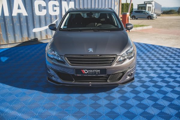 Peugeot 308 Mk2 (facelift) - Lâmina frontal V.1 | PE-308-2F-FD1G | Produto Maxton Design distribuído por Unicartuning. Peugeot 308 Mk2 (facelift) - Lâmina frontal V.1 | PE-308-2F-FD1G | Produto Maxton Design distribuído por Unicartuning.