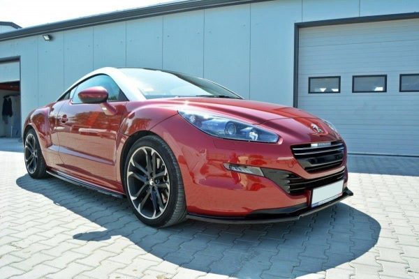 Peugeot RCZ Mk1 - Lâmina frontal V.1 | PE-RCZ-1F-FD1G | Produto Maxton Design distribuído por Unicartuning. Peugeot RCZ Mk1 - Lâmina frontal V.1 | PE-RCZ-1F-FD1G | Produto Maxton Design distribuído por Unicartuning.