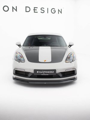 Porsche 718 Cayman GTS 982c - Lâmina frontal V.1 | PO-CA-718-GTS-FD1G | Produto Maxton Design distribuído por Unicartuning. Porsche 718 Cayman GTS 982c - Lâmina frontal V.1 | PO-CA-718-GTS-FD1G | Produto Maxton Design distribuído por Unicartuning.