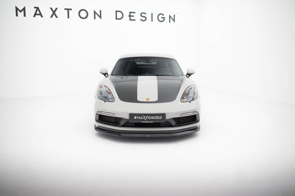 Porsche 718 Cayman GTS 982c - Lâmina frontal V.1 | PO-CA-718-GTS-FD1G | Produto Maxton Design distribuído por Unicartuning. Porsche 718 Cayman GTS 982c - Lâmina frontal V.1 | PO-CA-718-GTS-FD1G | Produto Maxton Design distribuído por Unicartuning.