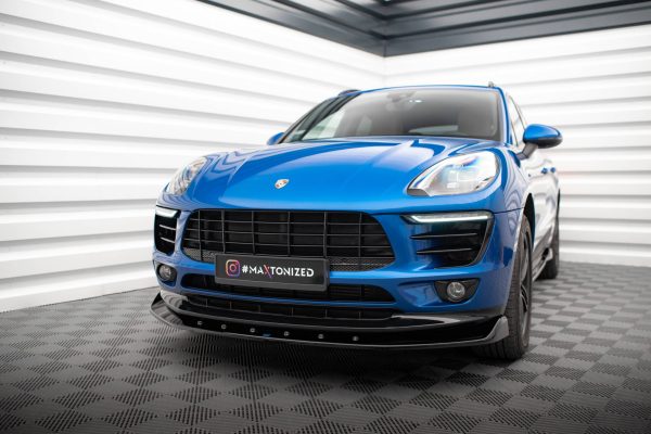Porsche Macan Mk1 - Lâmina frontal V.1 | PO-MA-1-FD1G | Produto Maxton Design distribuído por Unicartuning. Porsche Macan Mk1 - Lâmina frontal V.1 | PO-MA-1-FD1G | Produto Maxton Design distribuído por Unicartuning.