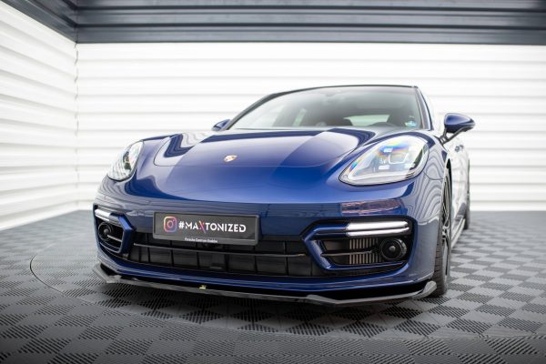 Porsche Panamera E- 971 (facelift) - Lâmina frontal V.1 | PO-PA-971F-H-FD1G | Produto Maxton Design distribuído por Unicartuning. Porsche Panamera E- 971 (facelift) - Lâmina frontal V.1 | PO-PA-971F-H-FD1G | Produto Maxton Design distribuído por Unicartuning.