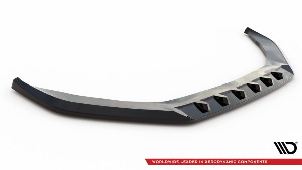 Porsche Panamera Turbo S E- - Lâmina frontal V.1 | PO-PA-971-H-FD1G | Produto Maxton Design distribuído por Unicartuning.