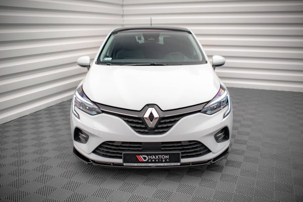Renault Clio Mk5 - Lâmina frontal V.1 | RE-CL-5-FD1G | Produto Maxton Design distribuído por Unicartuning. Renault Clio Mk5 - Lâmina frontal V.1 | RE-CL-5-FD1G | Produto Maxton Design distribuído por Unicartuning.