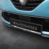 Renault Clio RS Line Mk5 - Lâmina frontal V.1 | RE-CL-5-RSLINE-FD1G | Produto Maxton Design distribuído por Unicartuning.