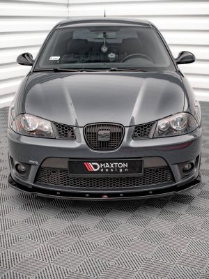 Seat Ibiza Cupra Mk3 - Lâmina frontal V.1 | SE-IB-3-CU-FD1G | Produto Maxton Design distribuído por Unicartuning. Seat Ibiza Cupra Mk3 - Lâmina frontal V.1 | SE-IB-3-CU-FD1G | Produto Maxton Design distribuído por Unicartuning.