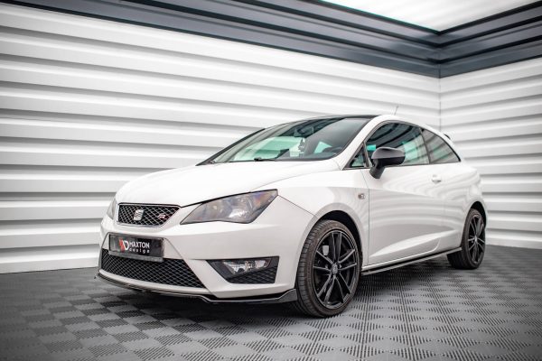 Seat Ibiza FR Sc Mk4 (facelift) - Lâmina frontal V.1 | SE-IB-4F-FR-SC-FD1G | Produto Maxton Design distribuído por Unicartuning.
