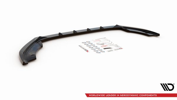 Seat Ibiza FR /  Standard Mk5 - Lâmina frontal V.1 | SE-IB-5-FD1G | Produto Maxton Design distribuído por Unicartuning.