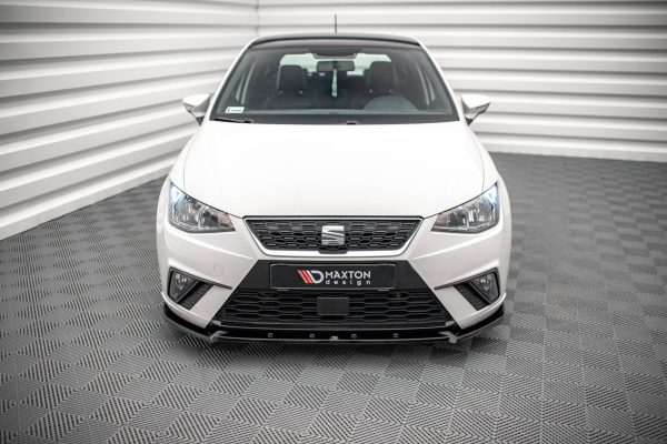Seat Ibiza FR /  Standard Mk5 - Lâmina frontal V.1 | SE-IB-5-FD1G | Produto Maxton Design distribuído por Unicartuning.