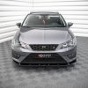Seat Leon FR / Cupra Mk3 - Lâmina frontal V.1 | SE-LE-3-FR-ST-FD1G | Produto Maxton Design distribuído por Unicartuning. Seat Leon FR / Cupra Mk3 - Lâmina frontal V.1 | SE-LE-3-FR-ST-FD1G | Produto Maxton Design distribuído por Unicartuning.