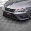 Seat Leon FR / Cupra Mk3 - Lâmina frontal V.1 | SE-LE-3-FR-ST-FD1G | Produto Maxton Design distribuído por Unicartuning. Seat Leon FR / Cupra Mk3 - Lâmina frontal V.1 | SE-LE-3-FR-ST-FD1G | Produto Maxton Design distribuído por Unicartuning.