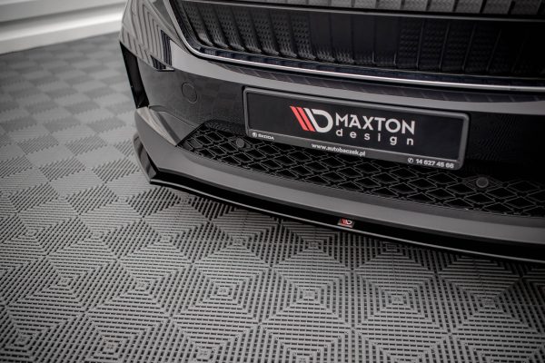 Skoda Enyaq IV - Lâmina frontal V.1 | SK-EN-1-FD1G | Produto Maxton Design distribuído por Unicartuning. Skoda Enyaq IV - Lâmina frontal V.1 | SK-EN-1-FD1G | Produto Maxton Design distribuído por Unicartuning.